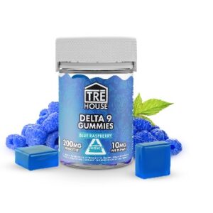 Blue Raspberry Delta 9 Gummies