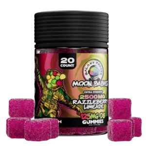 Razzleberry Limeade Delta 8 Gummies