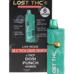 Dosi Punch Lost THC THC-A Liquid Diamond Disposable