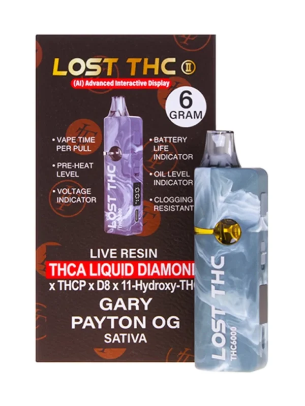 Gary Payton OG Lost THC THC-A Liquid Diamond Disposable