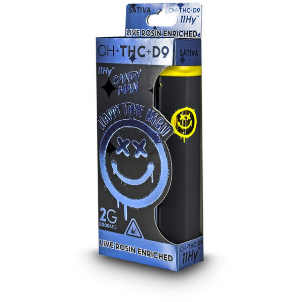 Happy Time High Delta 9 + 11-OH-THC Live Rosin Vape