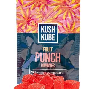 Kush Kube Delta 9 + CBD Gummies – Fruit Punch