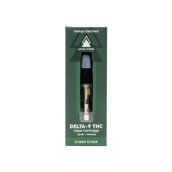 Serene Tree Delta-9 THC Vape Cartridge - Green Crack