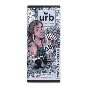 URB Delta 8 Chocolate Bars - 300mg