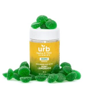 Urb Delta 9 THC Gummies – Kiwi Lemonade