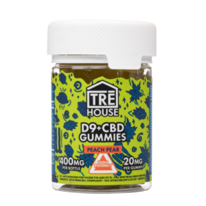 Tre House Delta 9 Gummies w/CBD 400mg