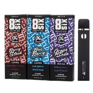 Eighty Six Delta 8 OG Series Disposable Vape 2g