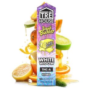 THC-A Live Resin Liquid Budder Vape Pen – White Widow