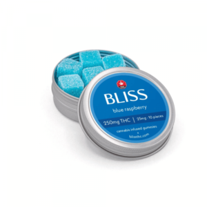 Bliss Gummies Blue Raspberry 250mg