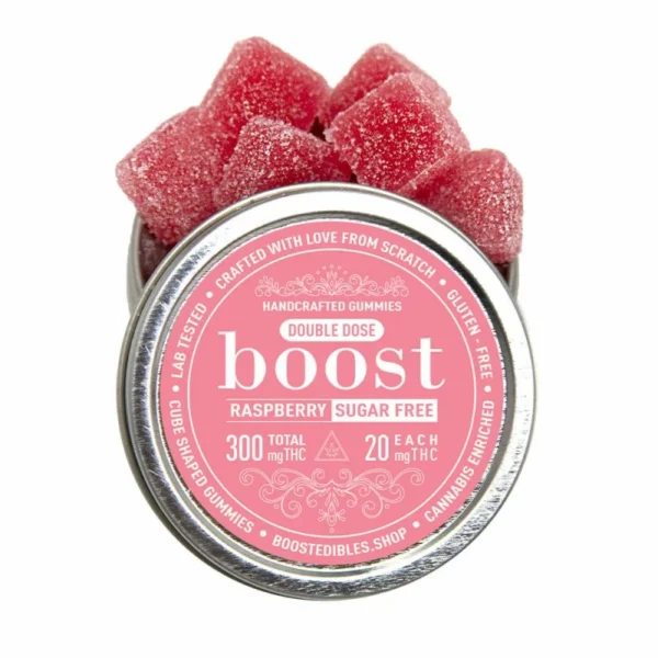 Boost – THC Raspberry Gummies