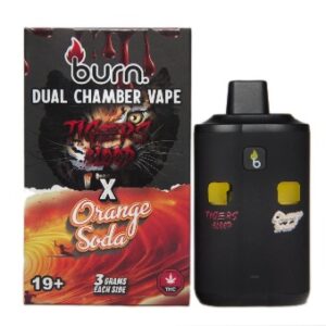 Burn Extracts Disposable Vape – Tiger Blood + Orange Soda