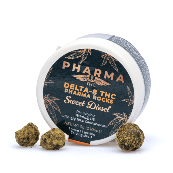 Delta 8 THC Infused Flower Moonrocks – Sweet Diese