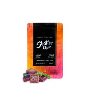 Euphoria Extractions Sativa Shatter Chews 600mg