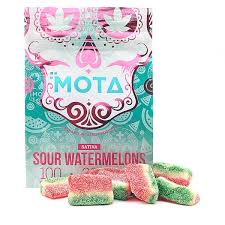 Mota 100mg THC 20mg CBD Sour Watermelons