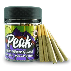 Peak Exotic THCA Prerolls 1 Gram Party Pack