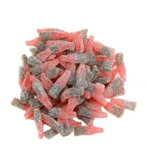 THC Sour Cherry Cola Bottles Gummies