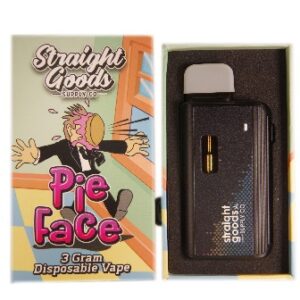 Straight Goods – Pie Face 3G Disposable Pen